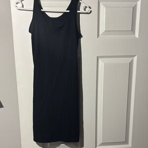 Joe Fresh Black Midi Dress